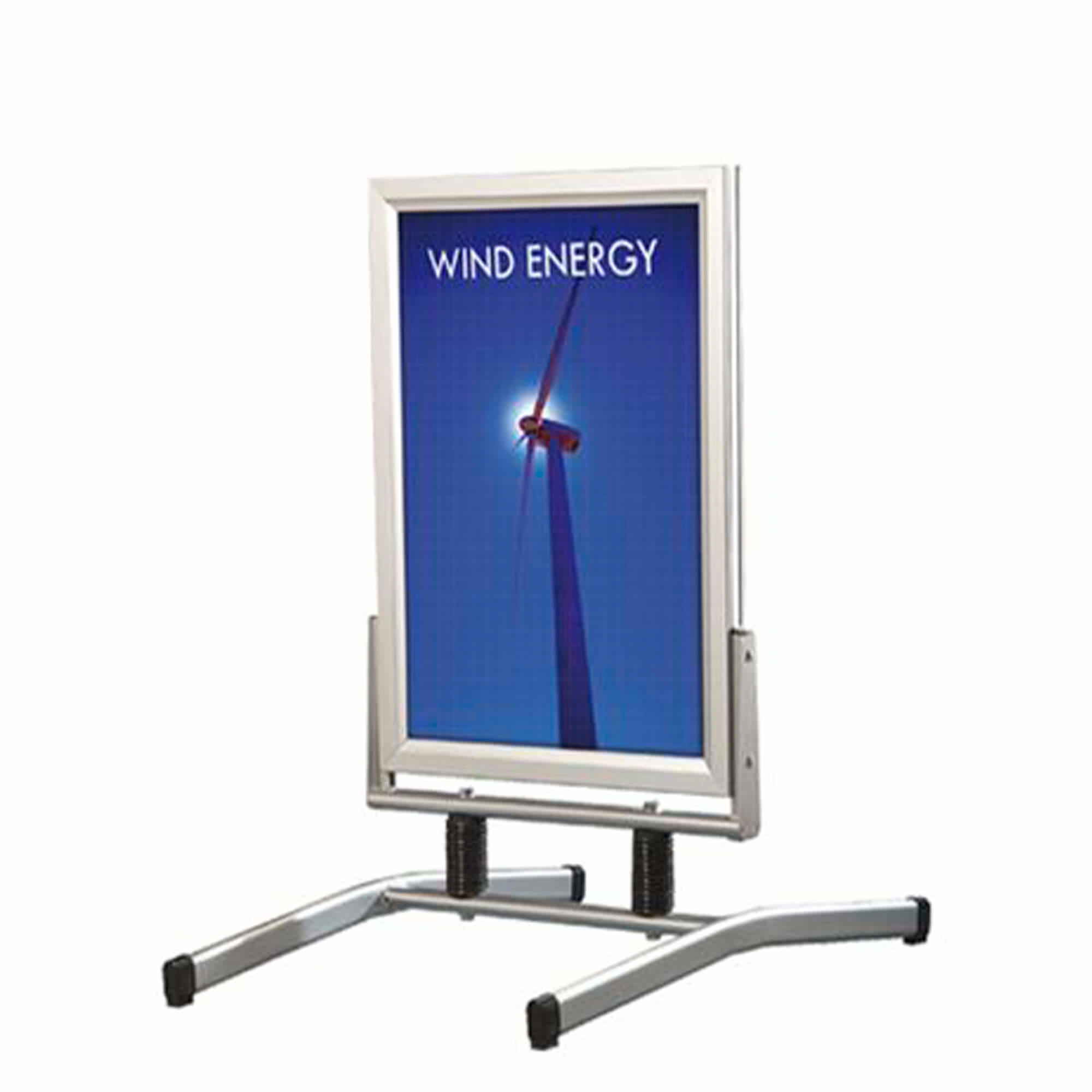Gadeskilt Wind-line, 70x100 cm.