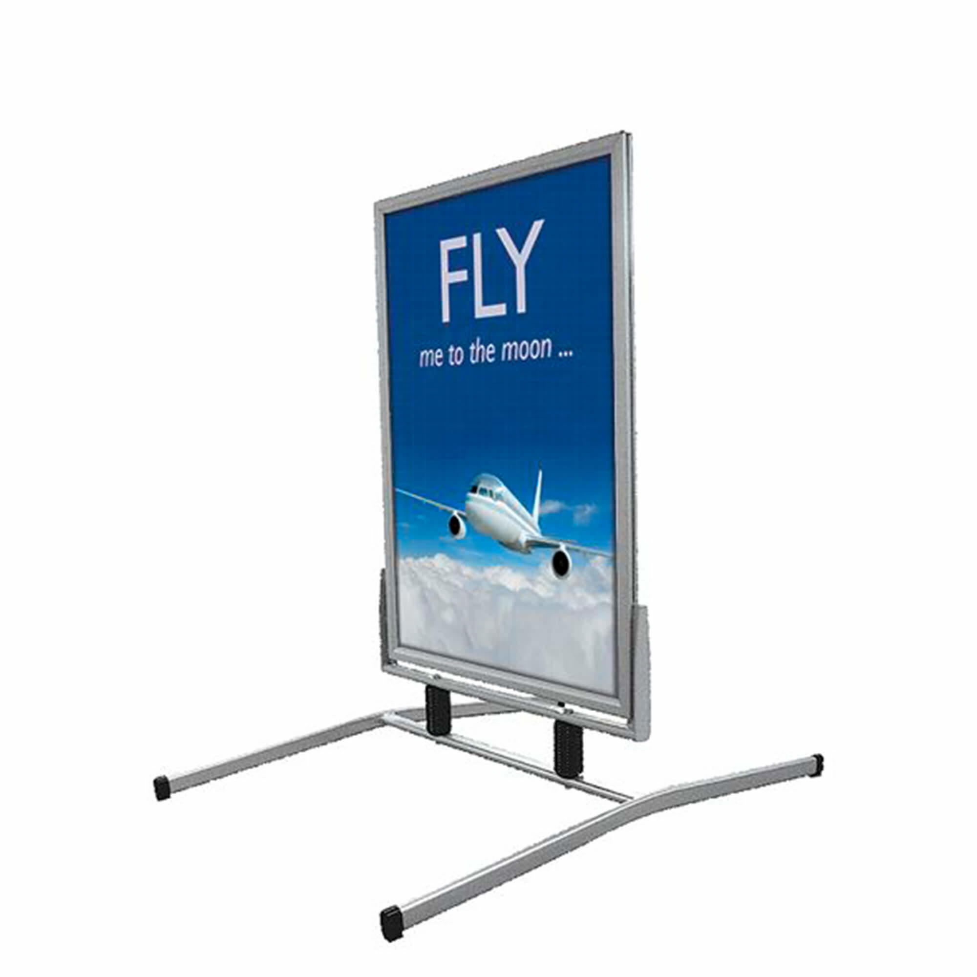 Gadeskilt wind-line Base 70x100 cm