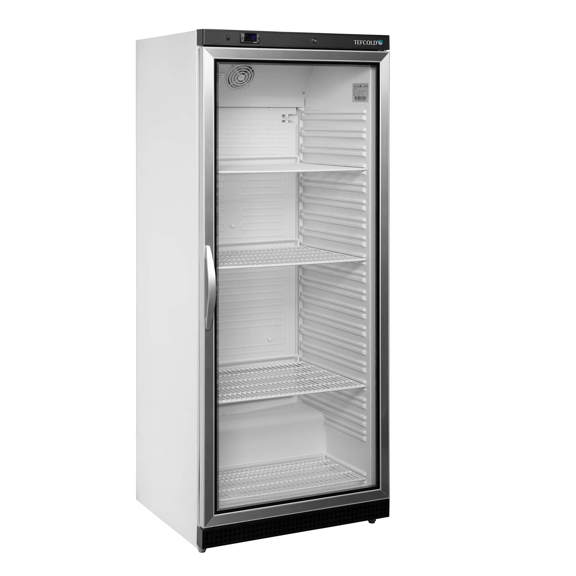 Display køleskab Tefcold UR600G Hvid/Sort/stål