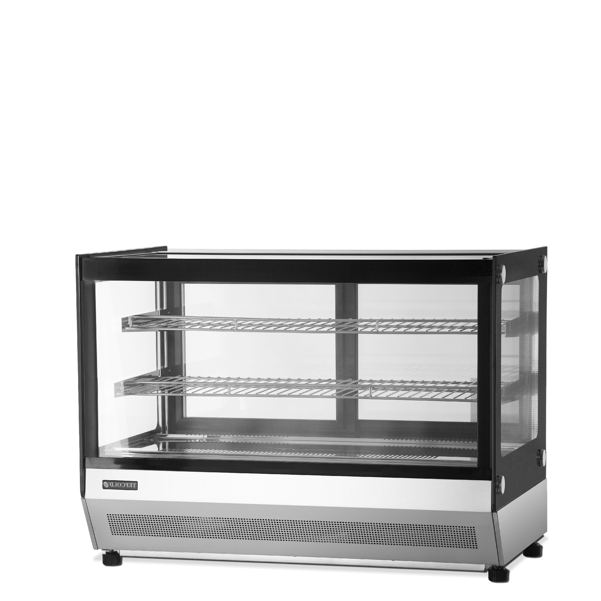 Kølemontre bordmodel Tefcold LCT900F stål/sort