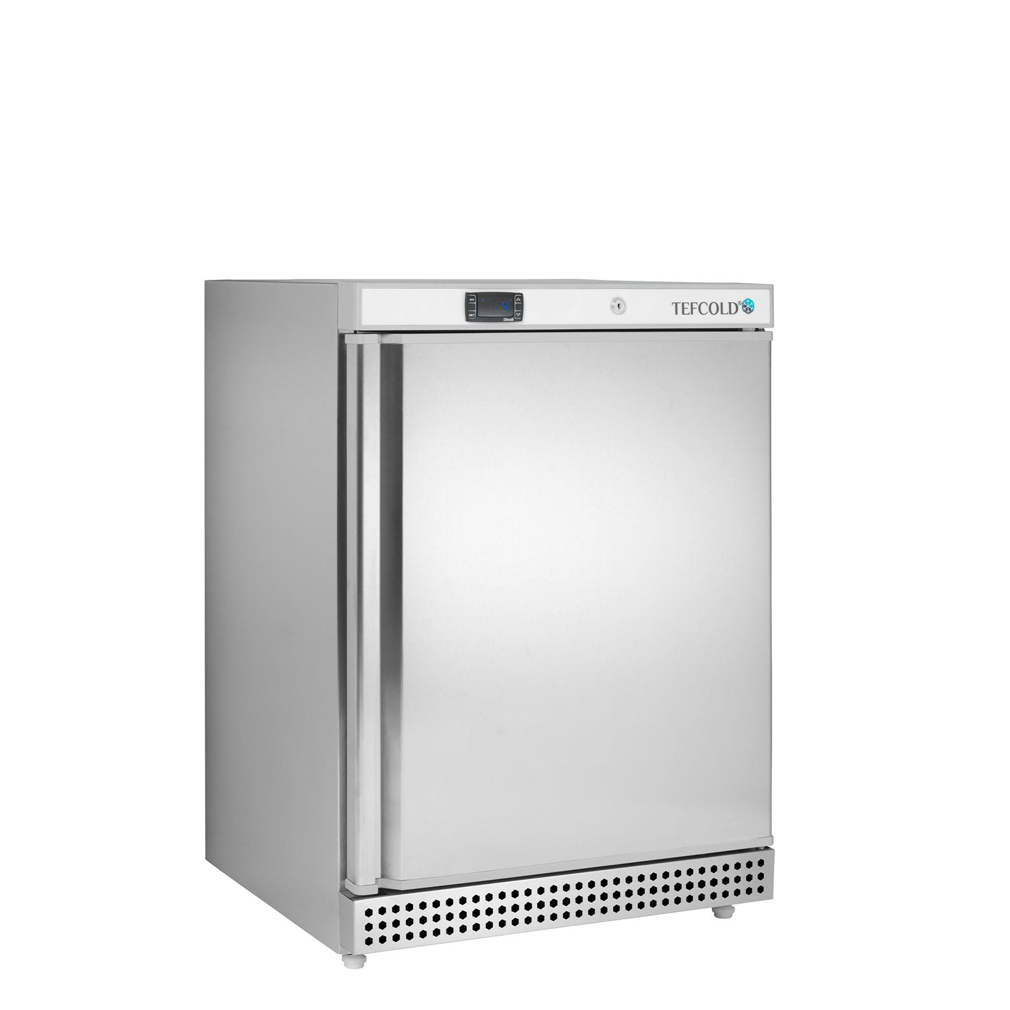 Lagerkøleskab Tefcold UR200X1 rustfri