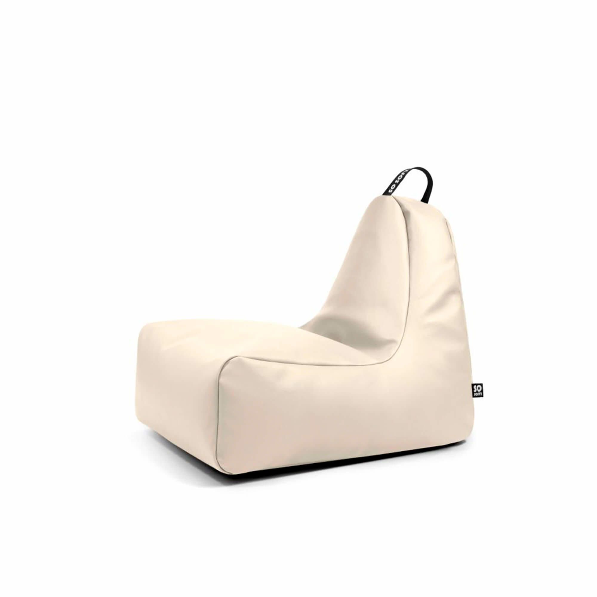 Sækkestol Chill M, udendørs, Beige