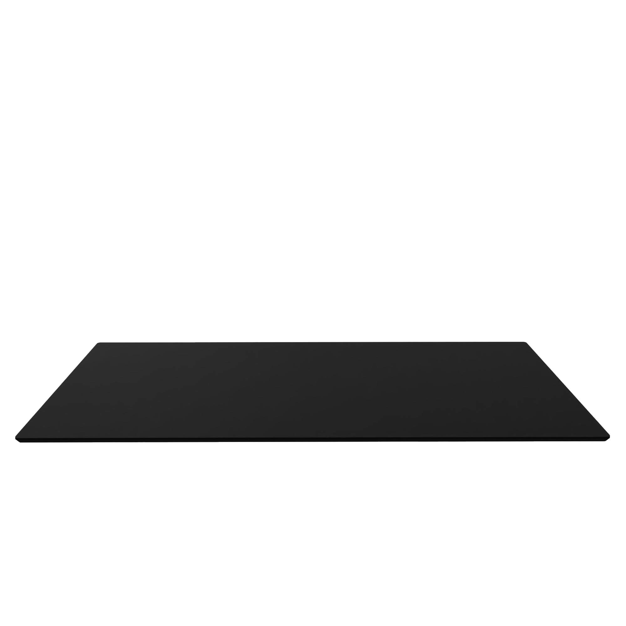 Linoleum bordplade 100x200, Sort