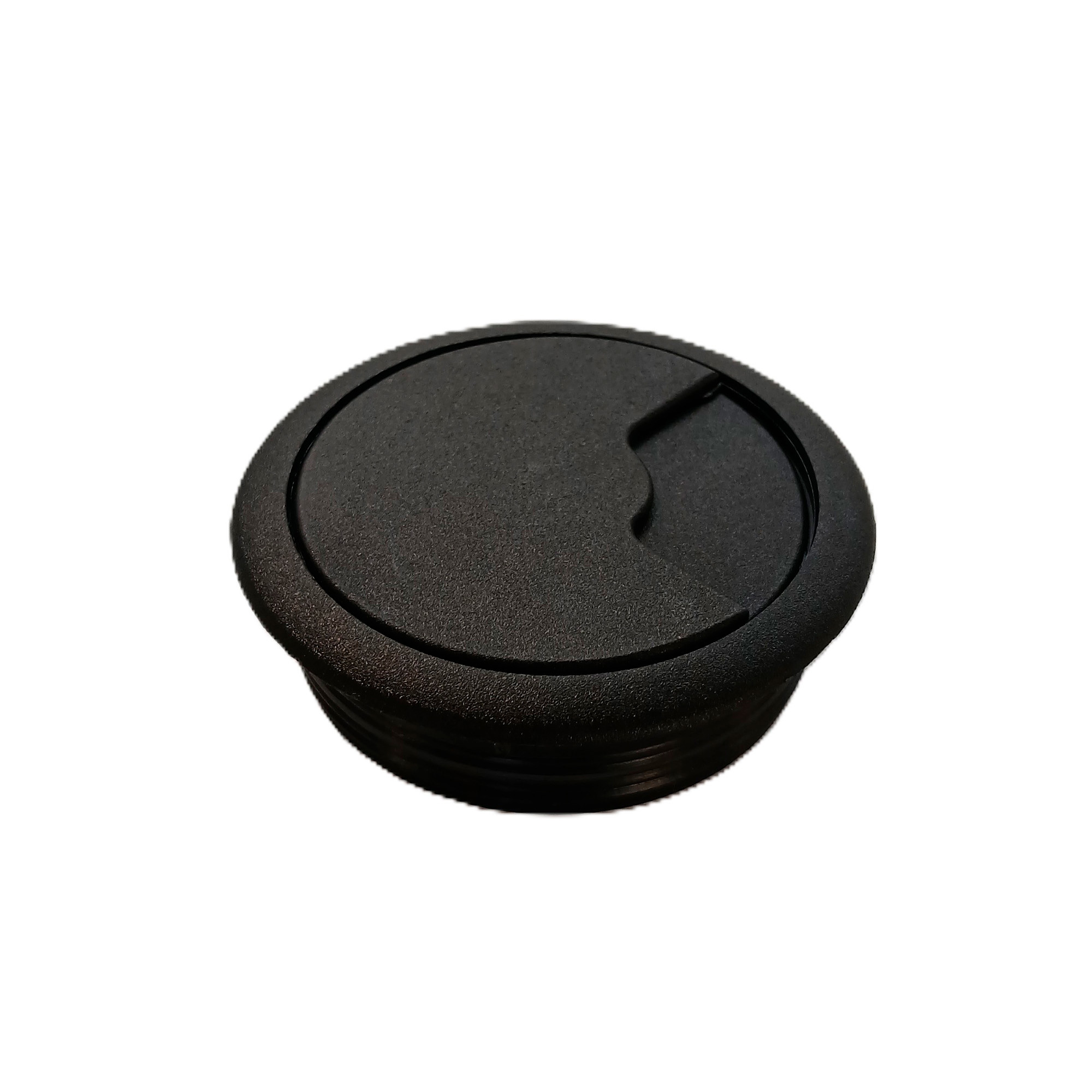 Kabelgennemføring Ø60 mm, sort plast