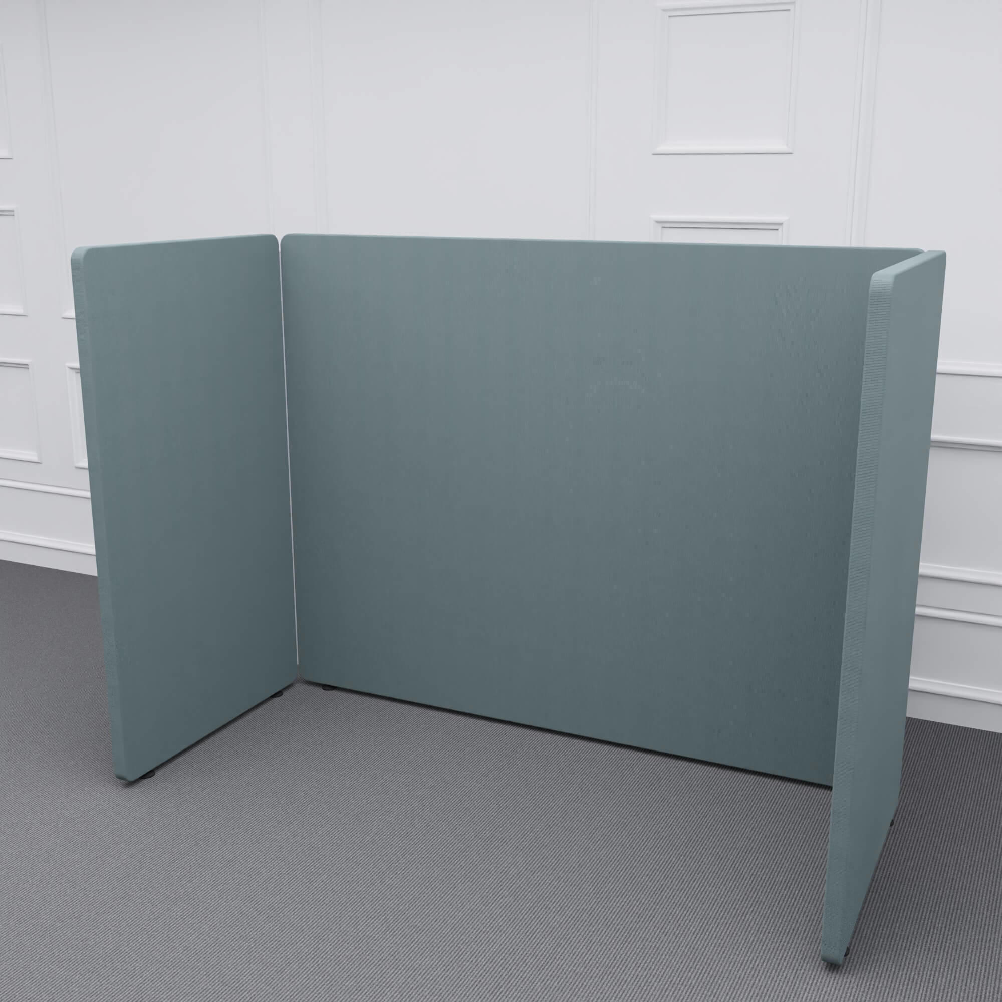 Skærmbås Nordic Light+, 80x180x140h cm., Mørkegrå