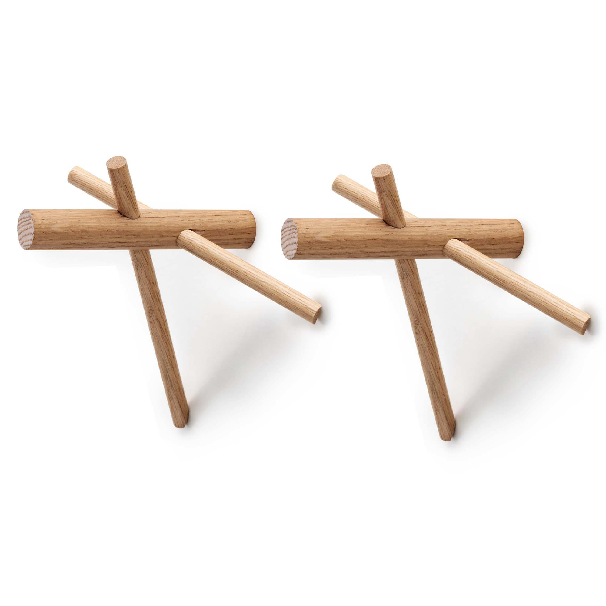 Knager Sticks 2 stk. Eg natur