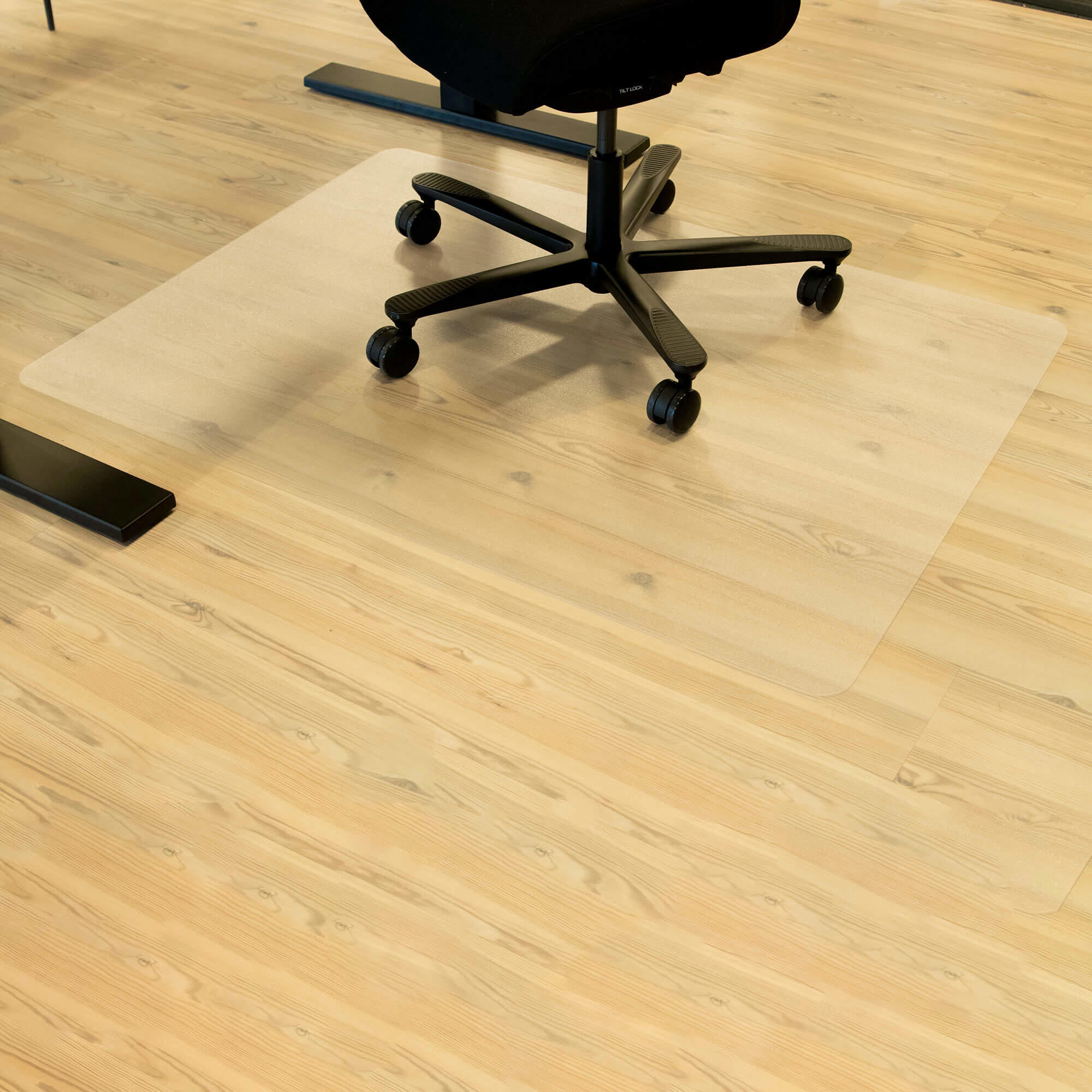 Stoleunderlag Floorlux ECO u/pigge 90x120 cm.