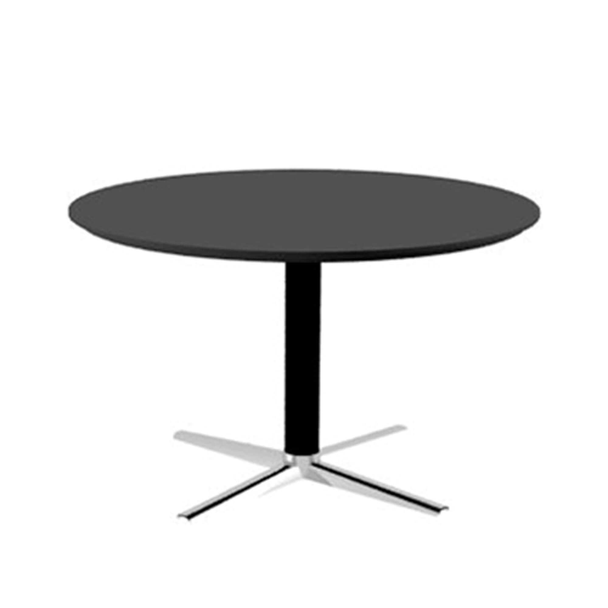 Switch mødebord Ø90 cm, sort, Antracit