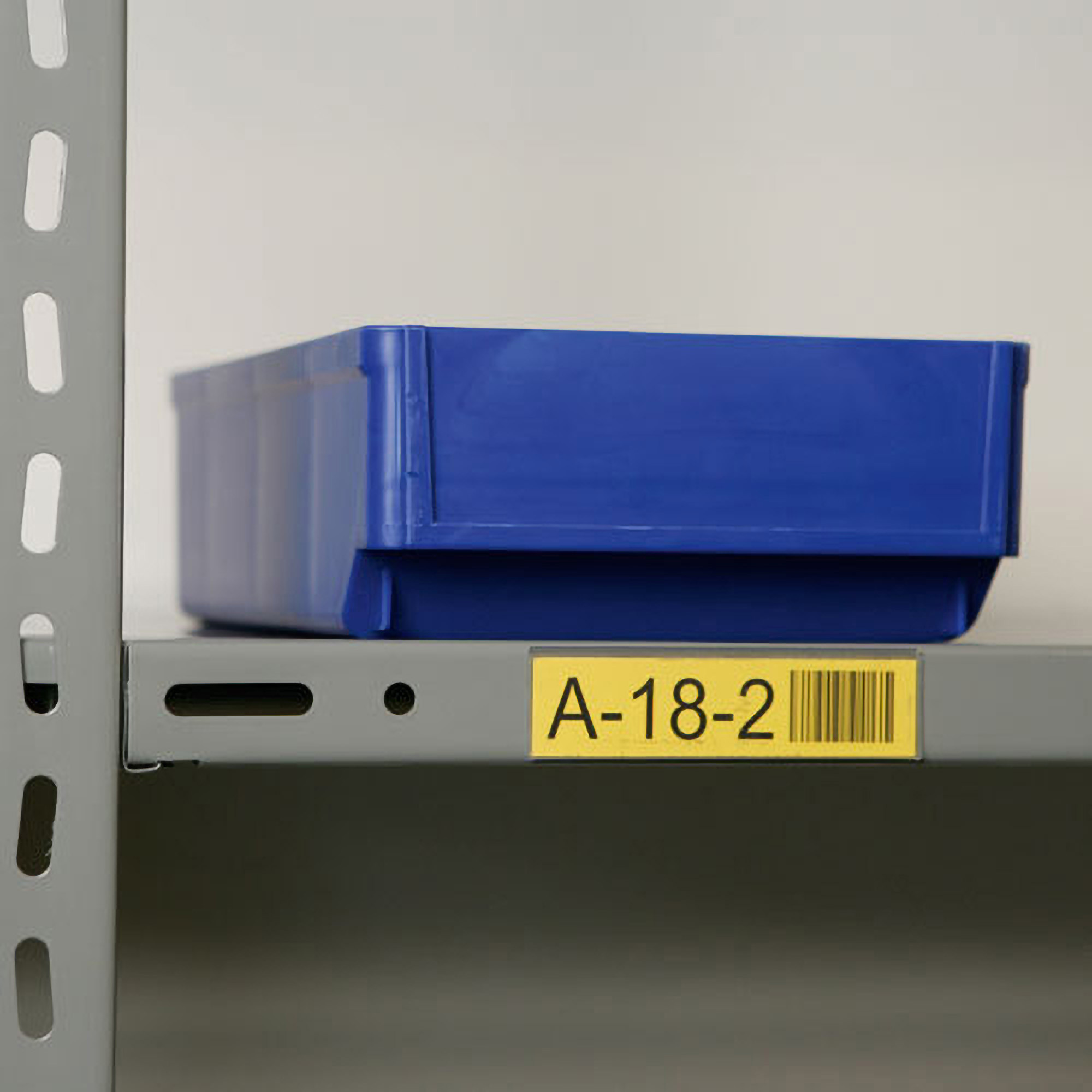 Etiketholder 900x26 mm. Lige