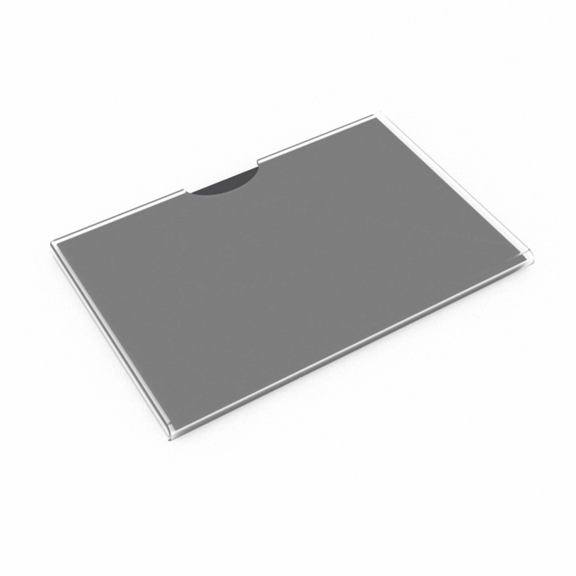 Navneskilt i plexiglas, 1 stk.