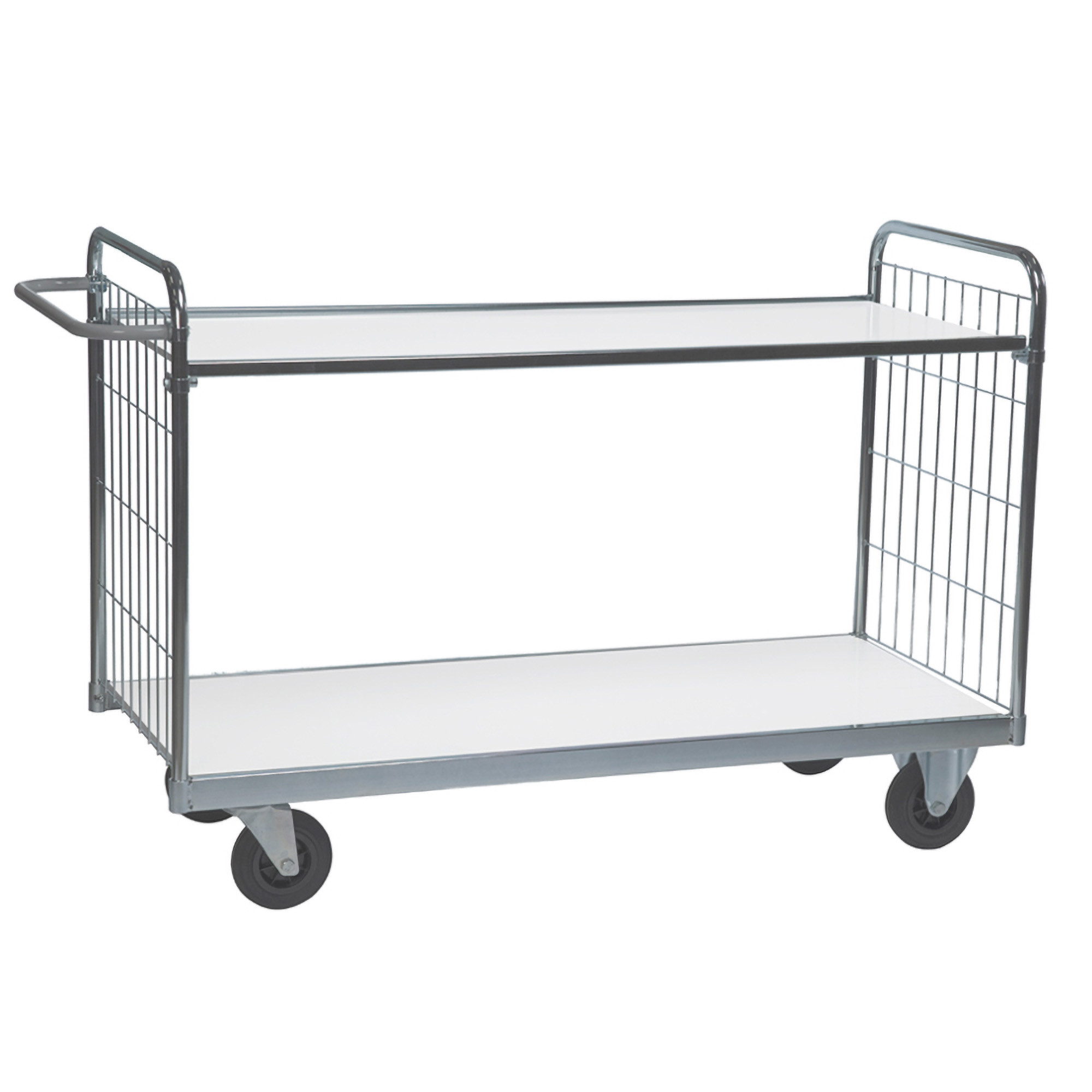 Hyldevogn fleksibel 2 hylder 159 cm