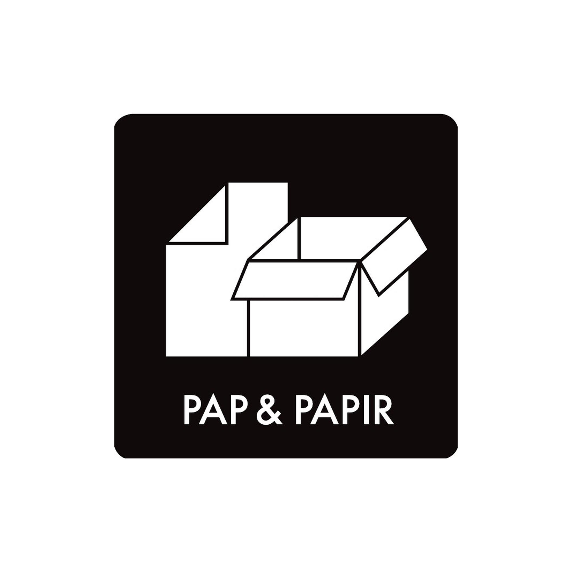 Pictogram PAP & 'PAPIR'