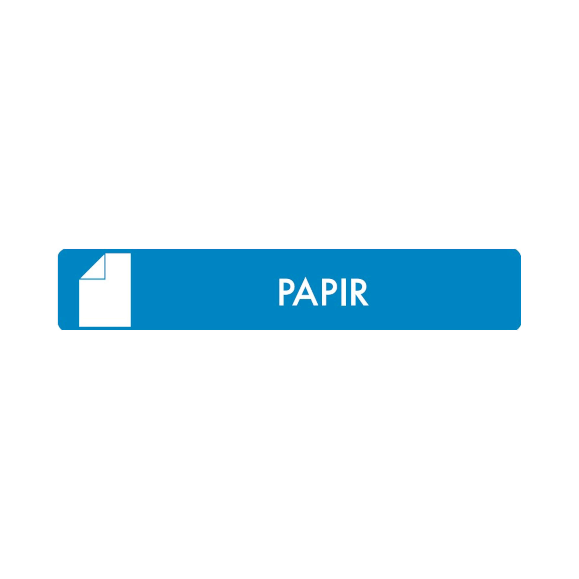 Pictogram 'PAPIR'
