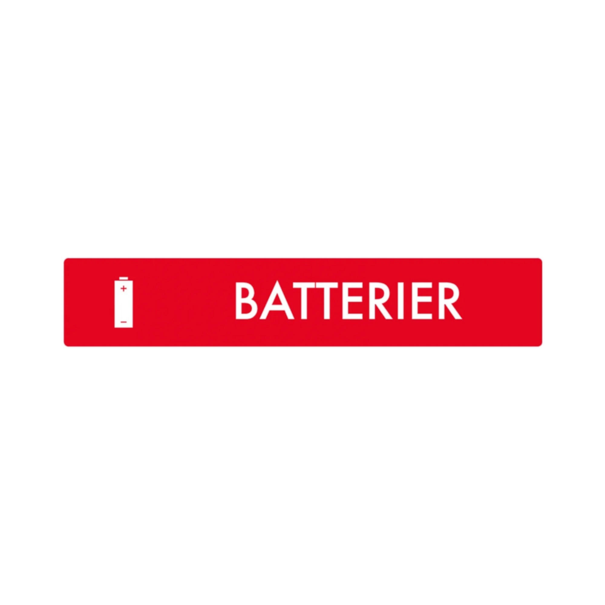 Pictogram 'BATTERIER'