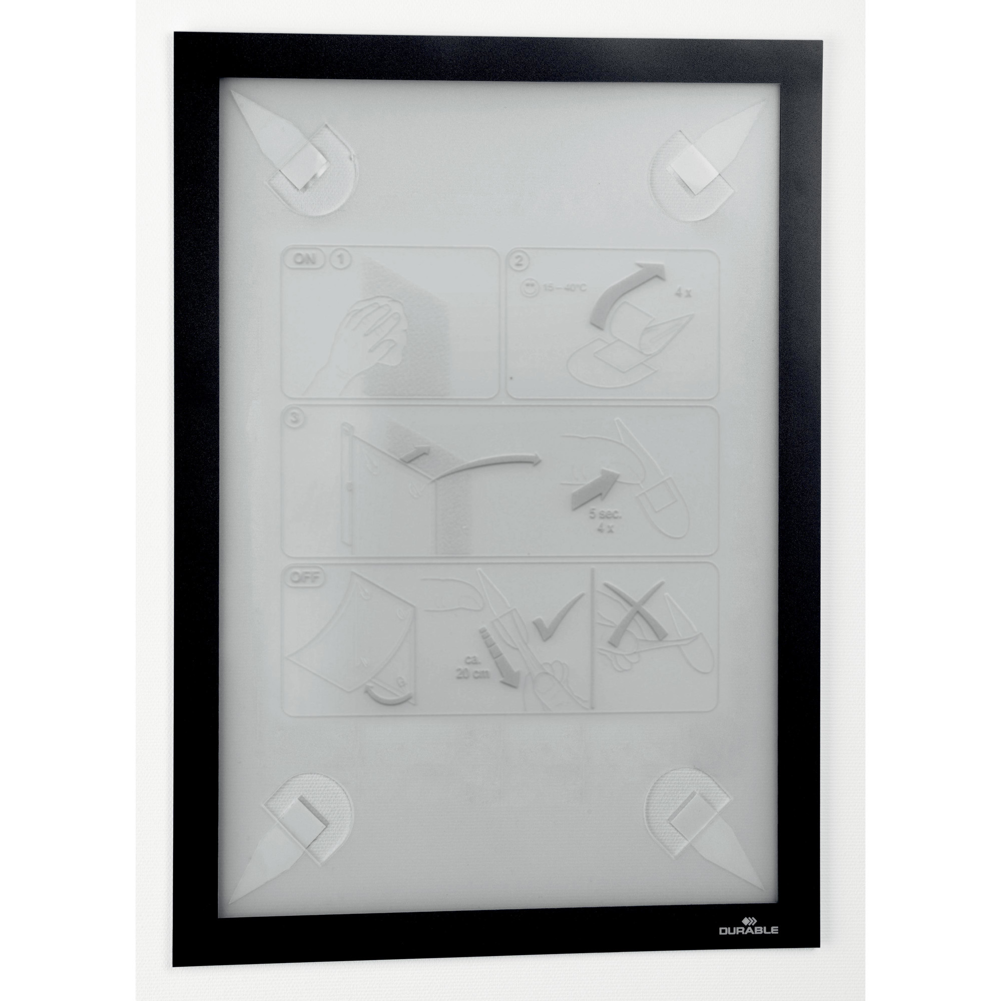 DURAFRAME WALLPAPER A4, Sort