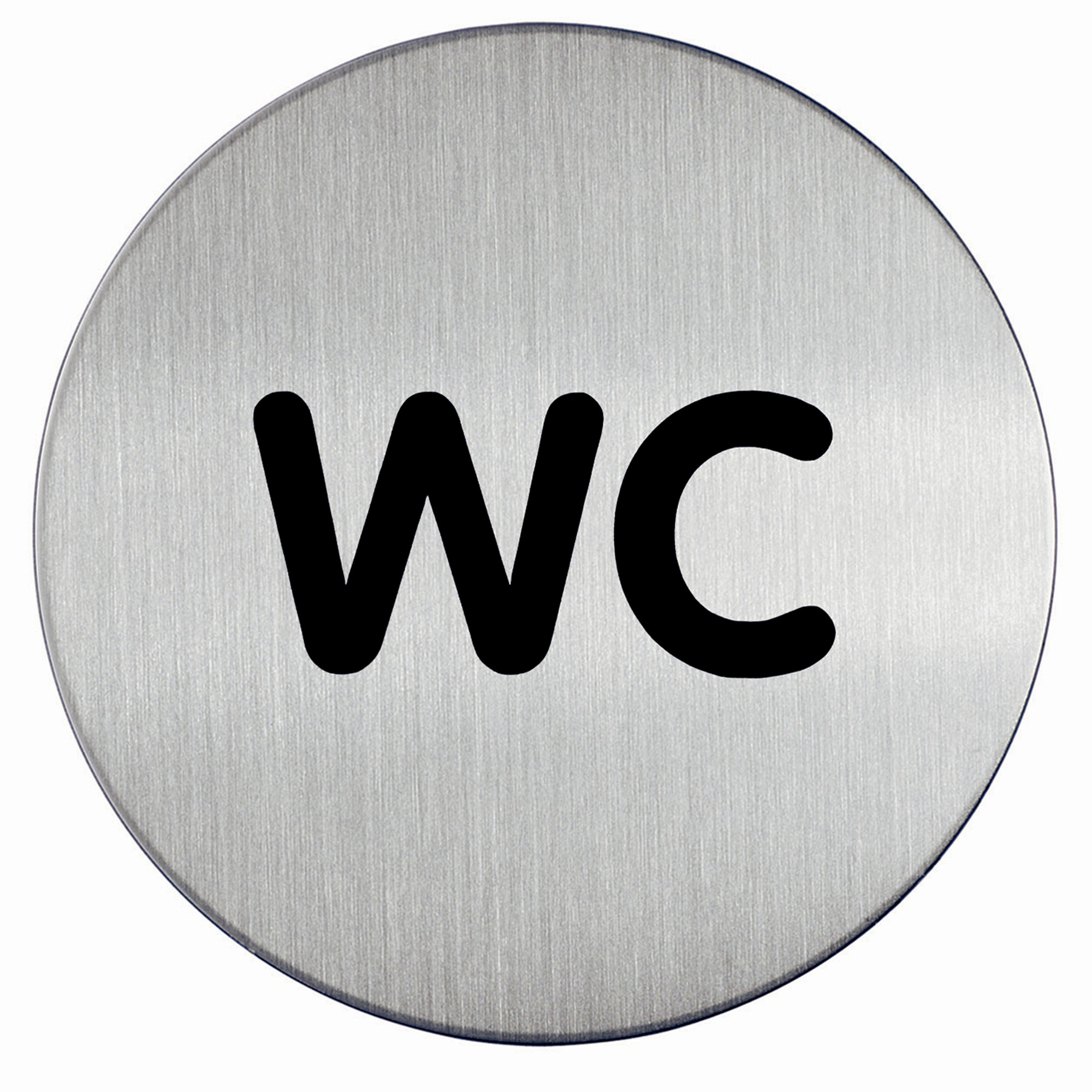 Skilt WC toilet