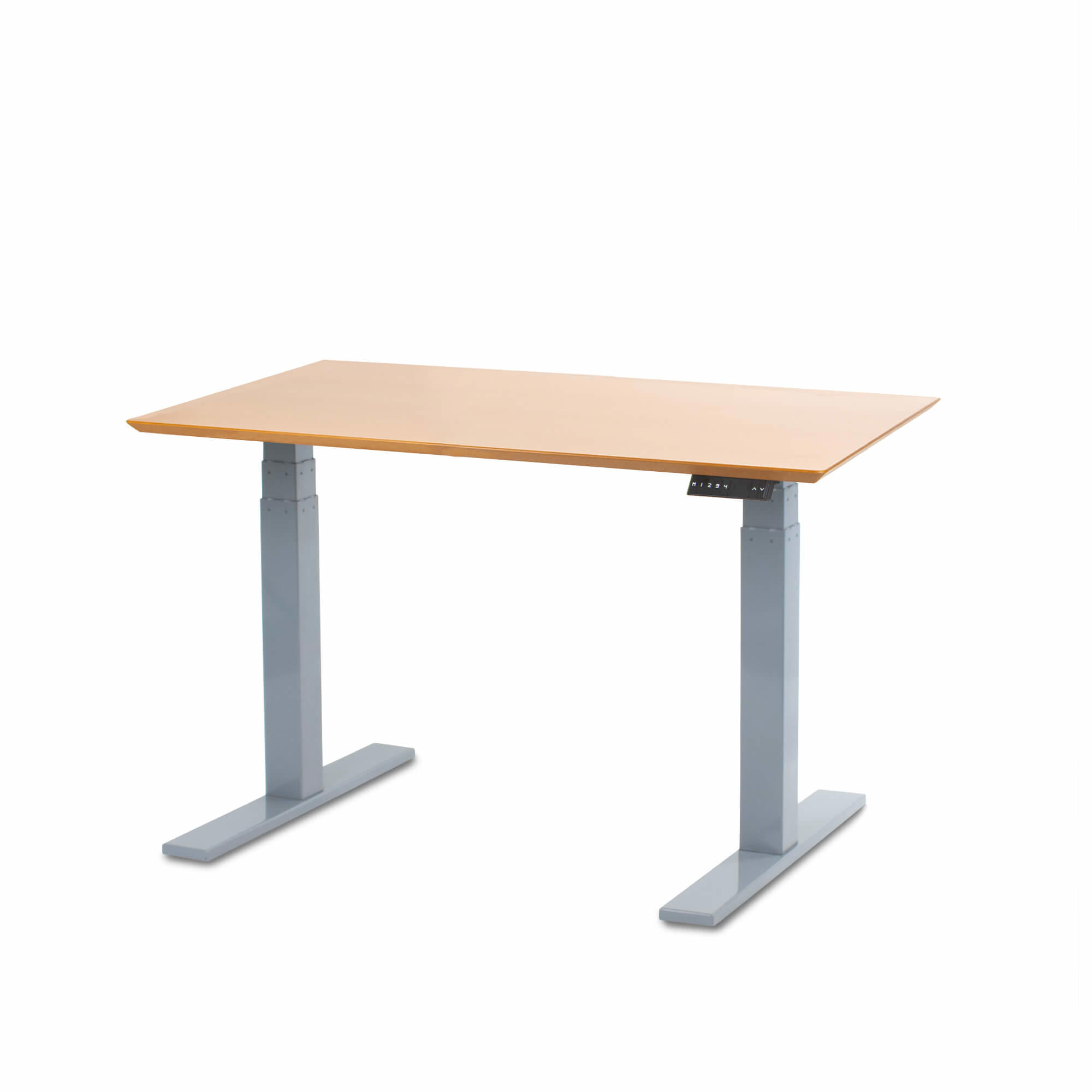Hæve sænkebord Corporate 80x120, Bøg