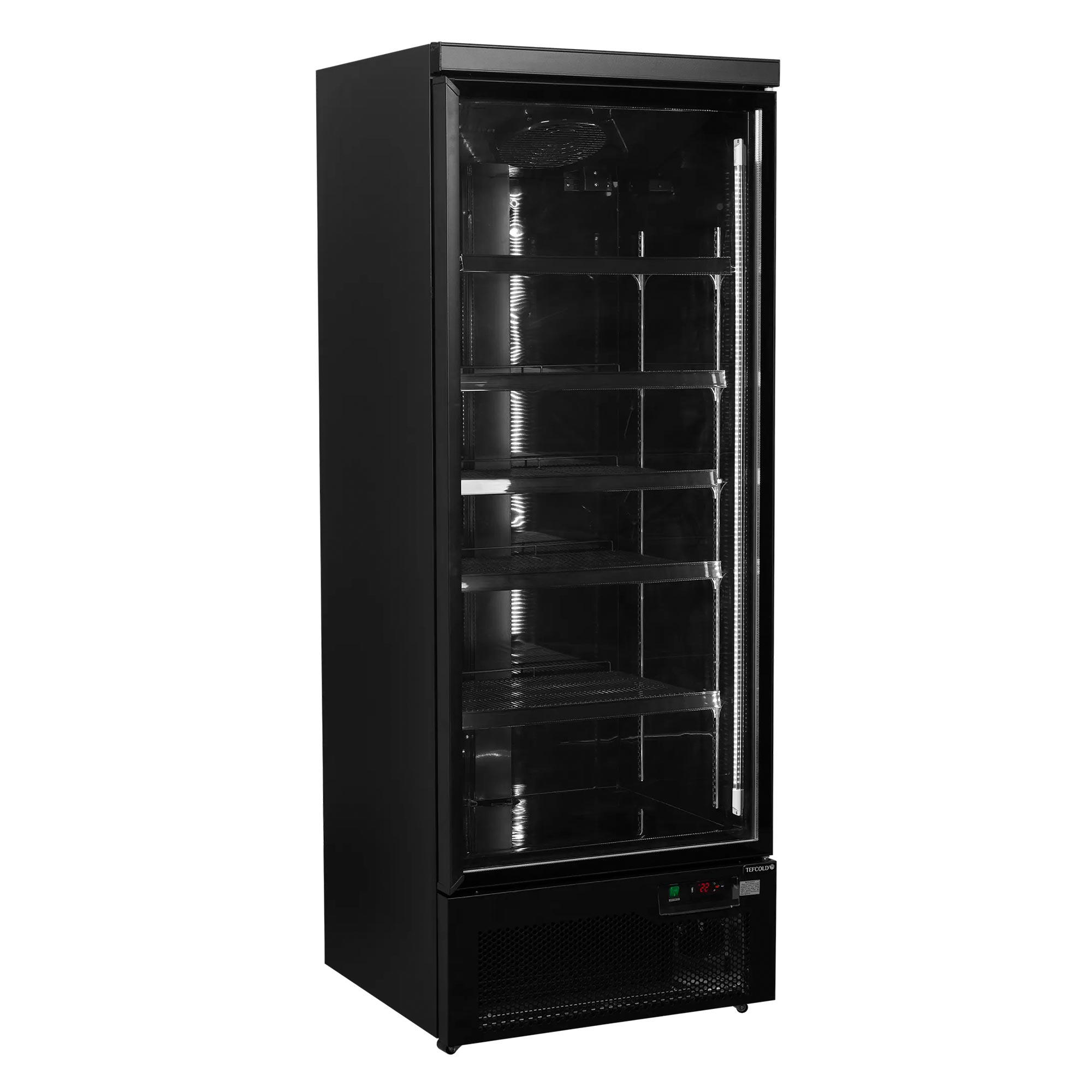 Display køleskab Tefcold Atom Maxi C1DBB, sort