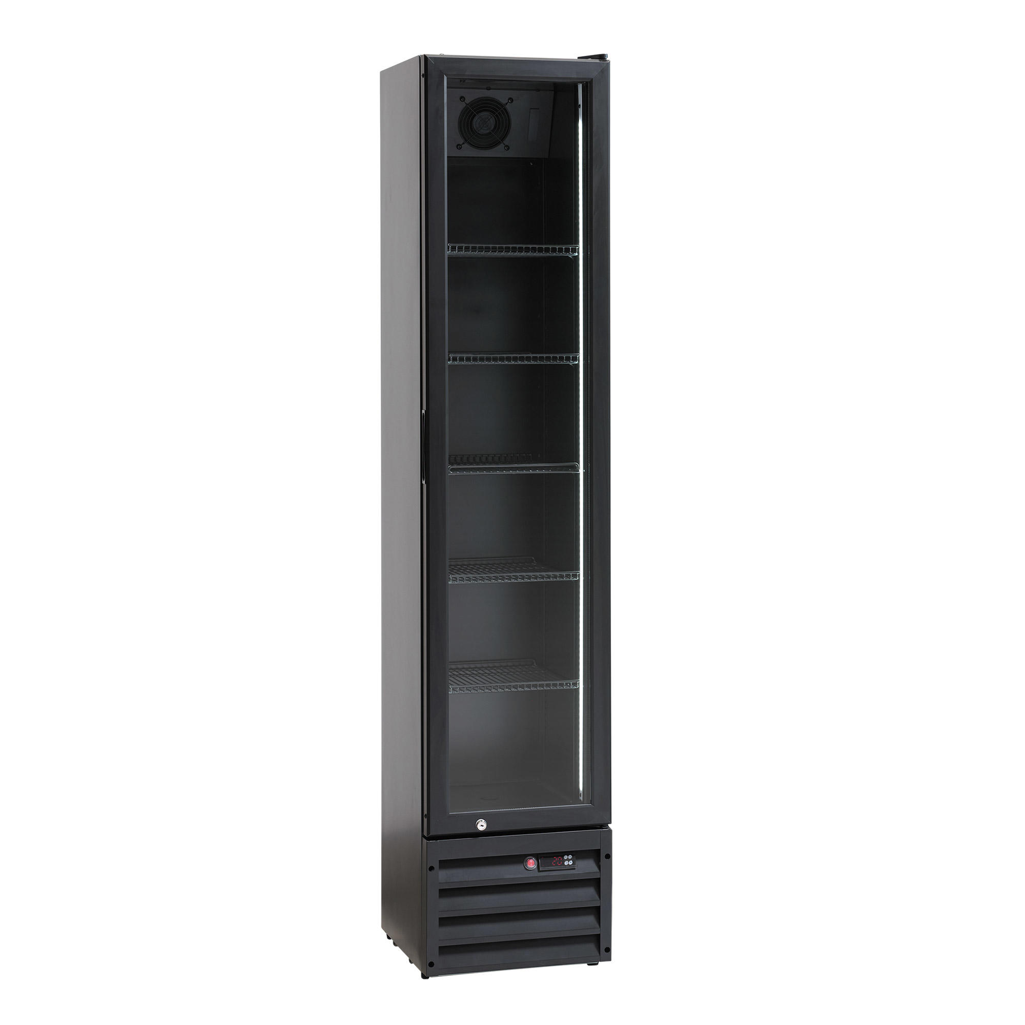Display køleskab Scandomestic SD 226 BE, sort