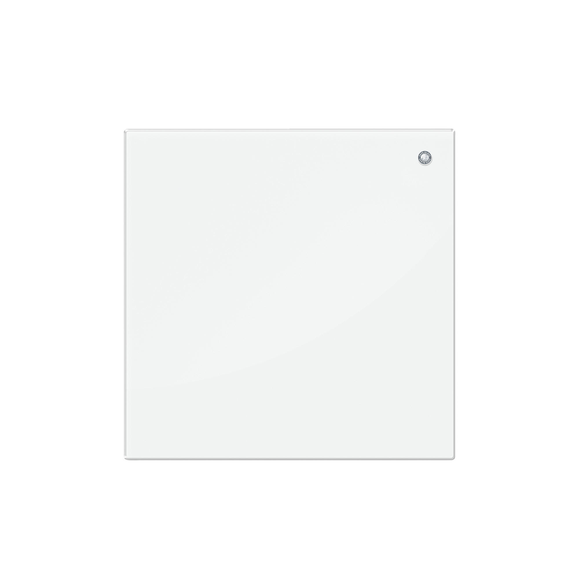 Glastavle InBoard 100x100 cm, hvid