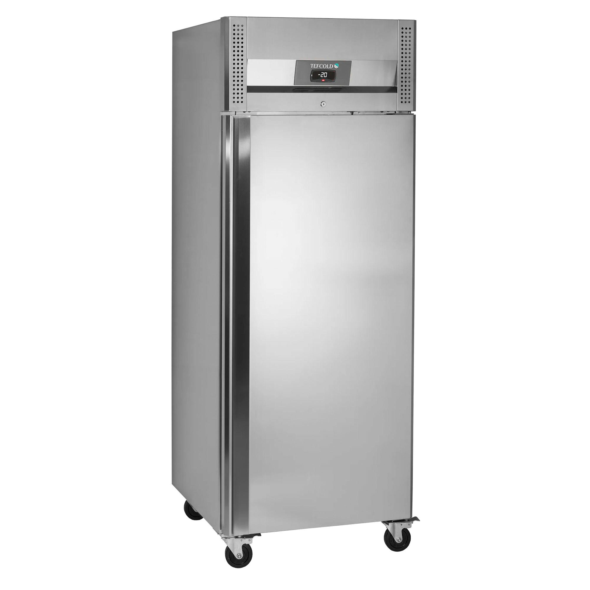 Lagerfryseskab Tefcold RF710X1, rustfri stål