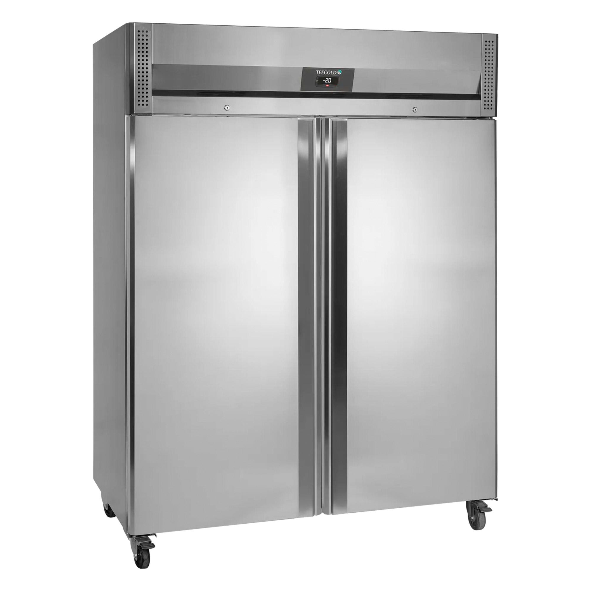 Lagerfryseskab Tefcold RF1420X1, rustfri stål