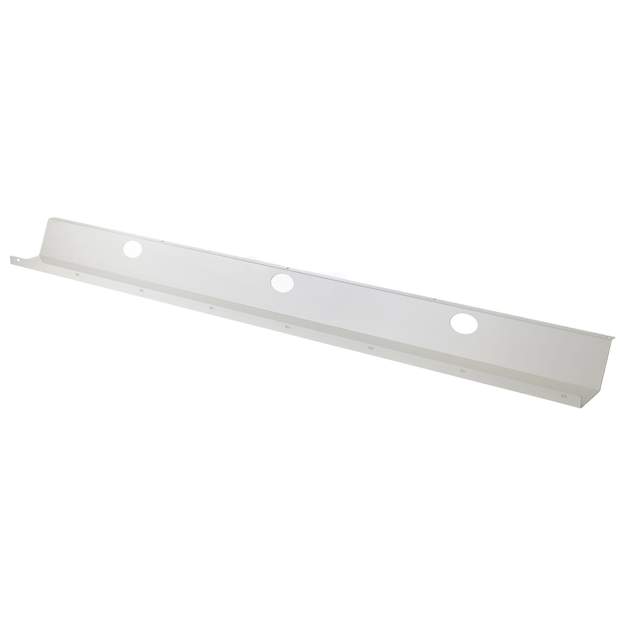 Kabelbakke 147 cm, hvid