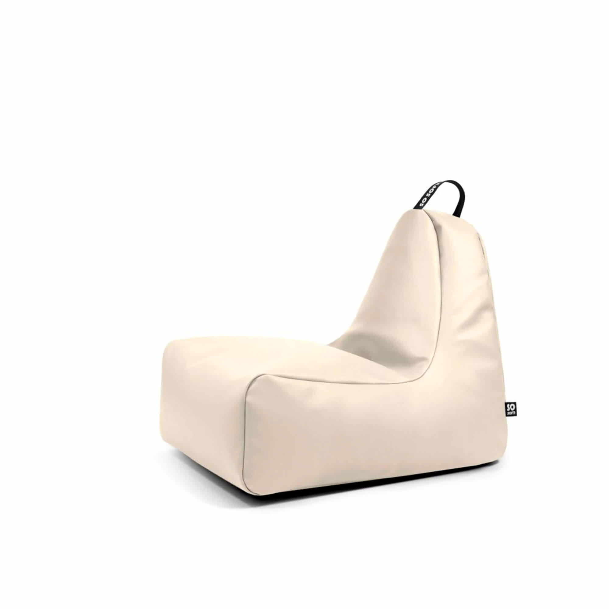 Sækkestol Chill L, udendørs, Beige