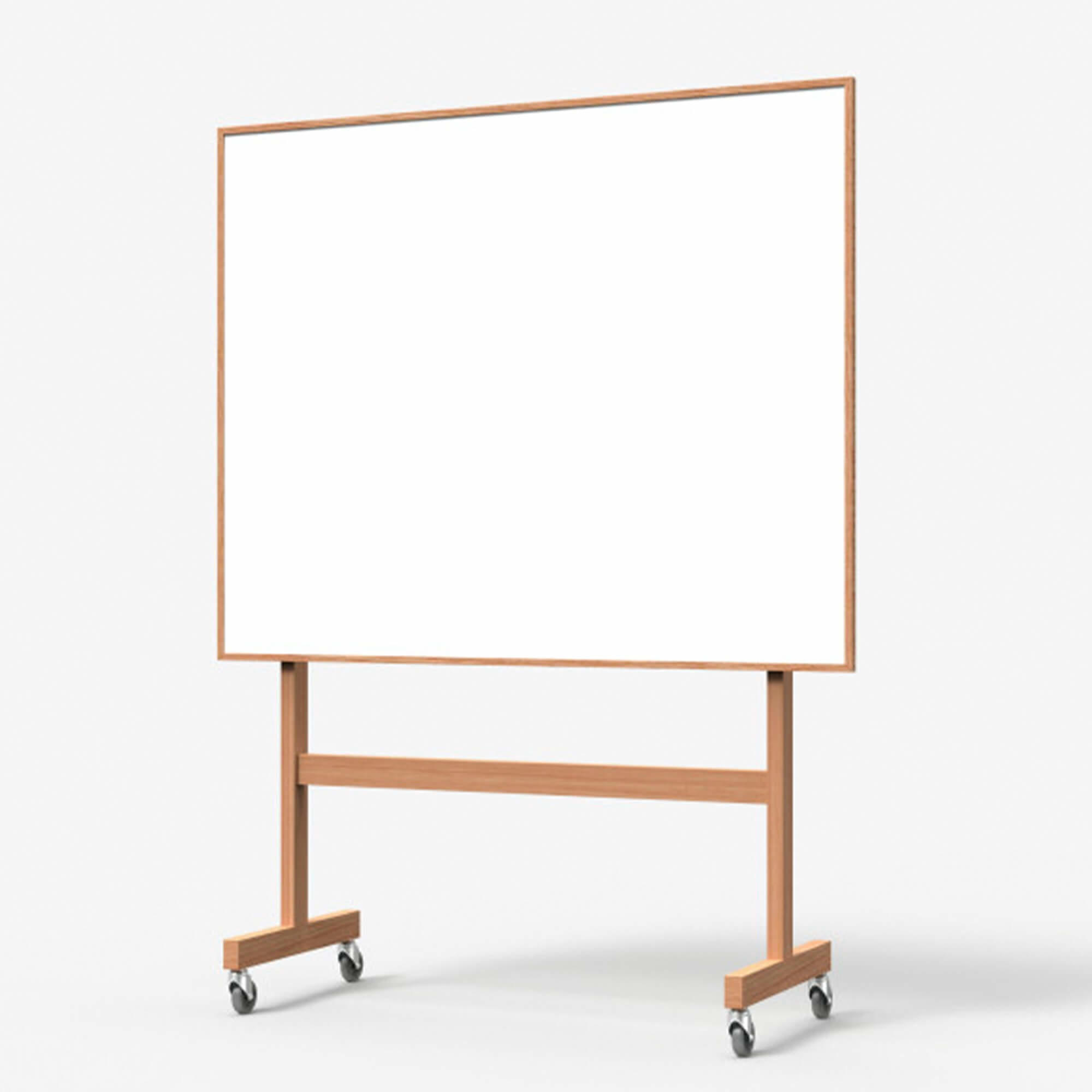 Whiteboard på hjul Lintex Wood Mobil 151x196h cm
