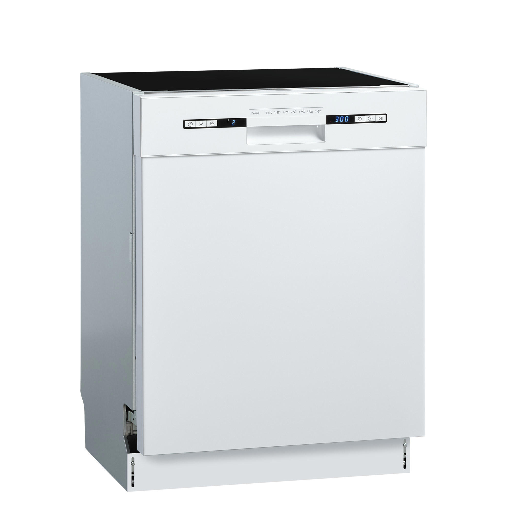 Underbygningsopvaskemaskine Scandomestic DWB1444WD, hvid