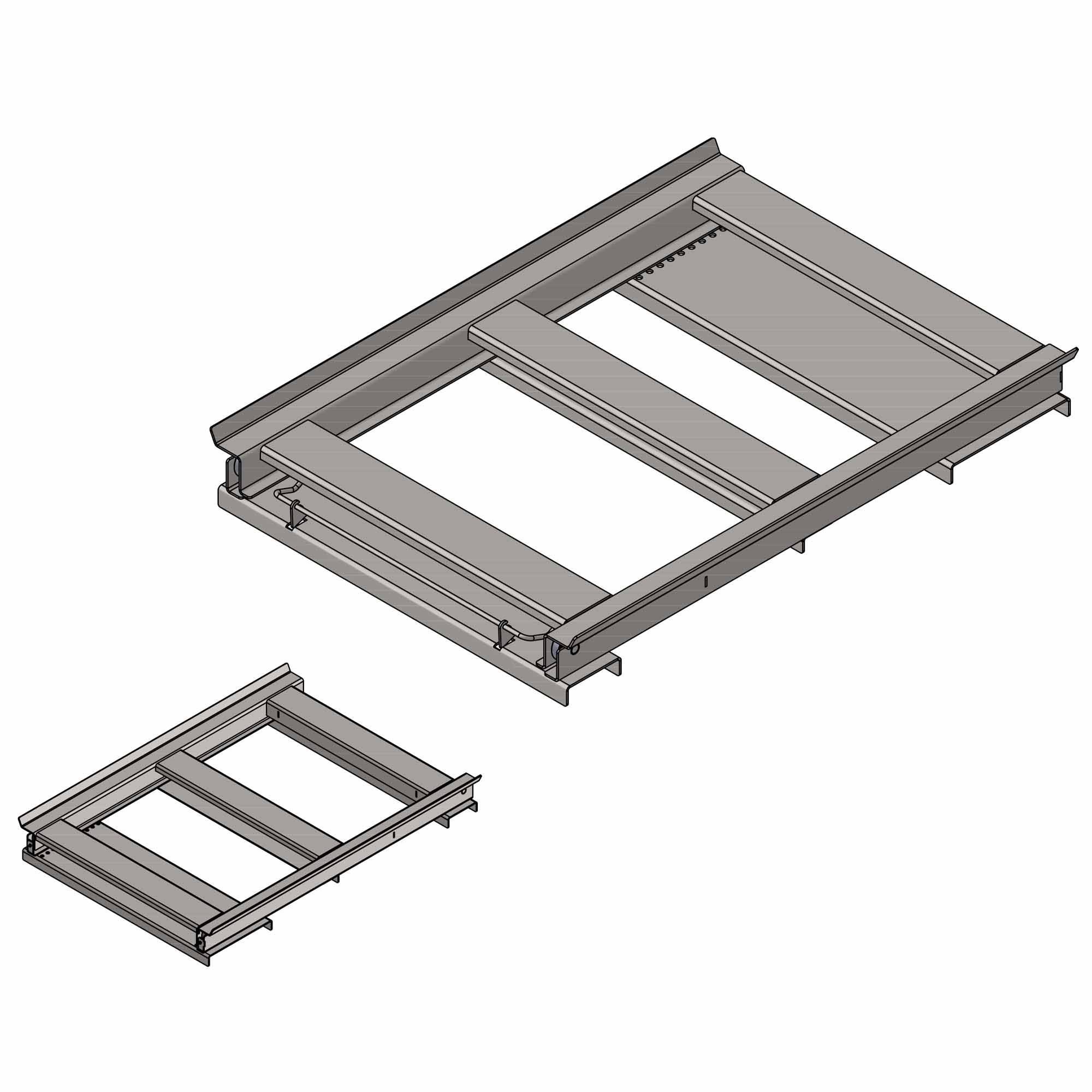 Palleudtræk til Euro-palle | 87x120 cm | Max. 700 kg, Antracit