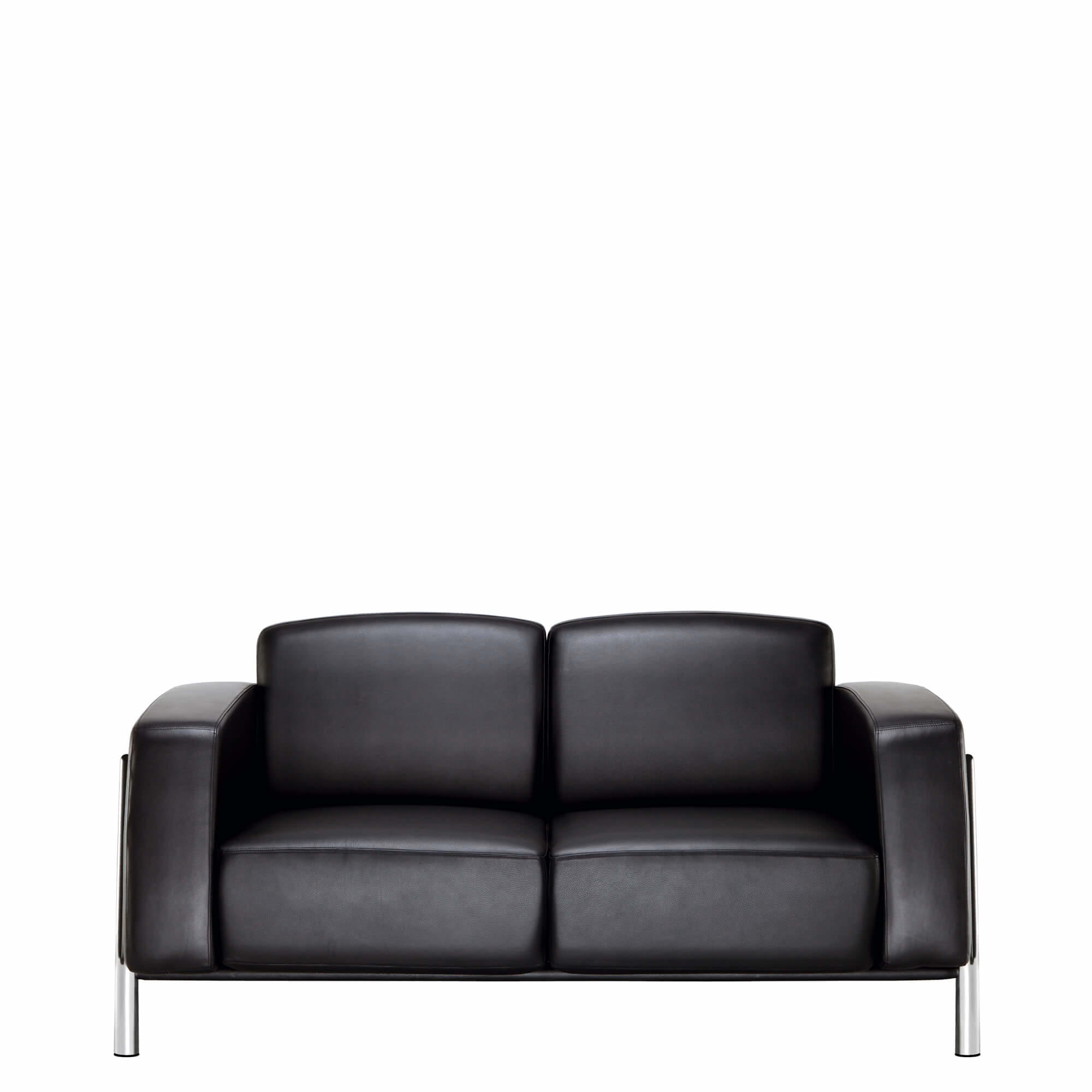 2 pers. sofa,Vestland sort